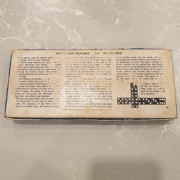 Double Nine Color Dot Dominoes Set - Picture 3 of 5